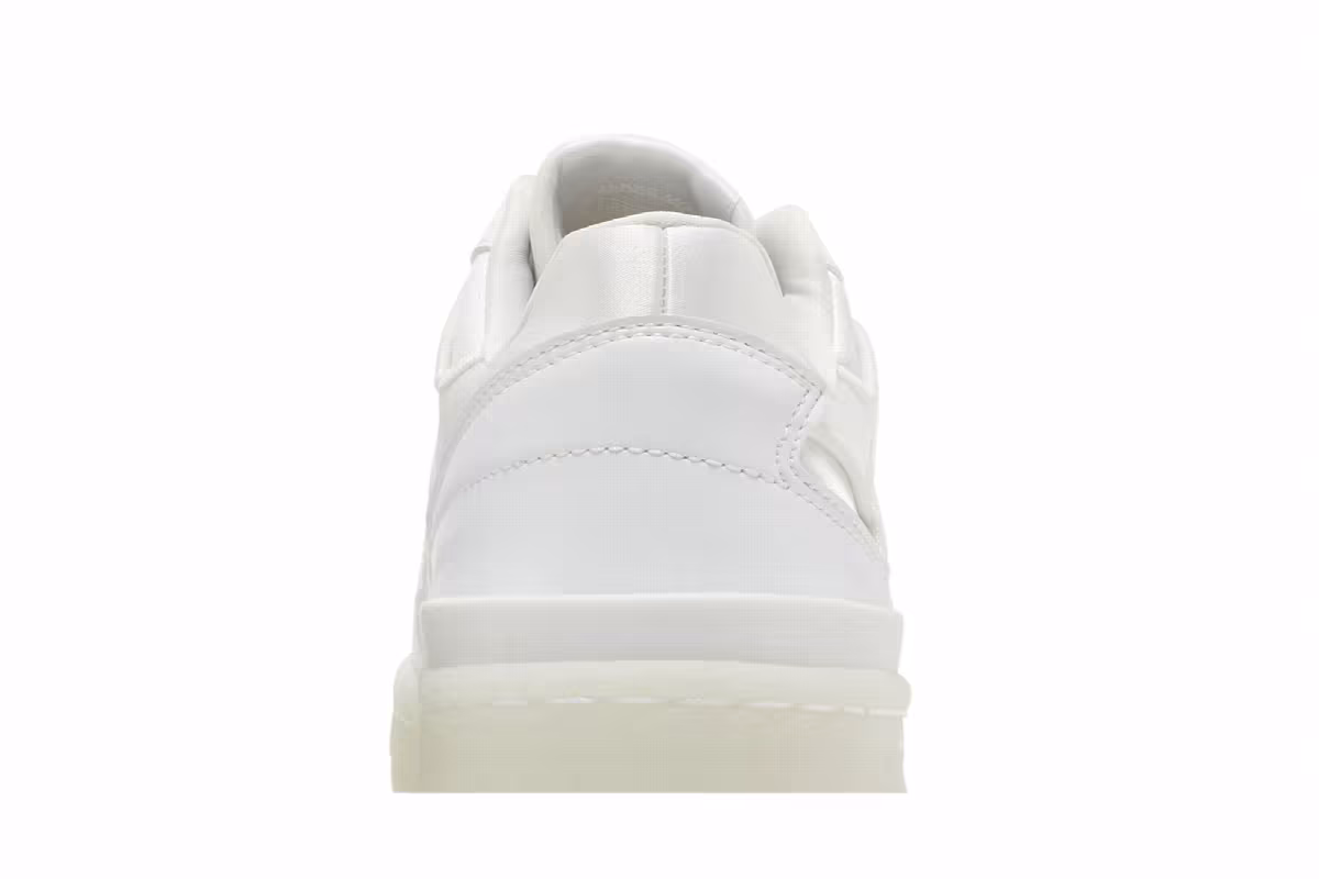 Adidas Forum Satin Low J Triple White, view 8