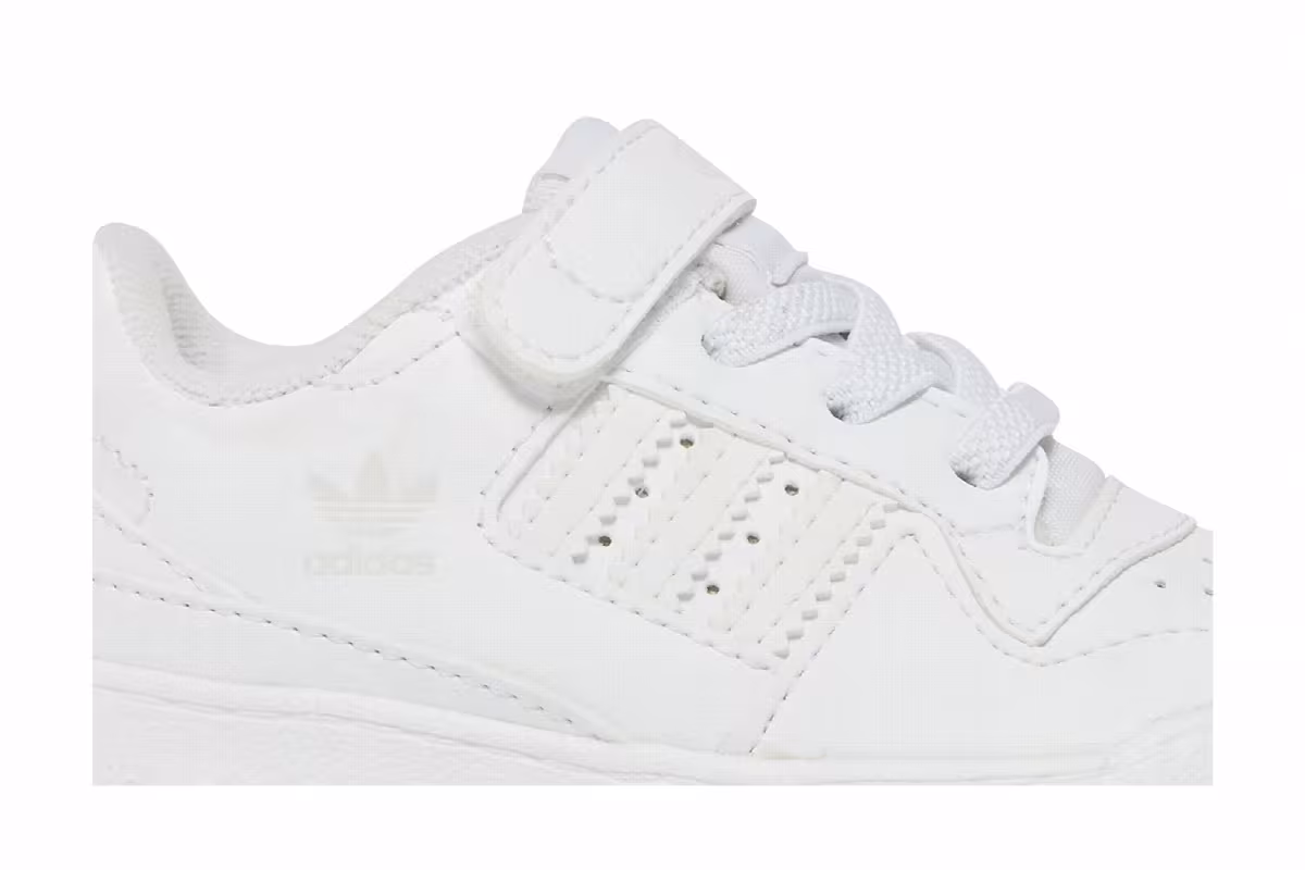 Adidas Forum Low J Triple White, view 3