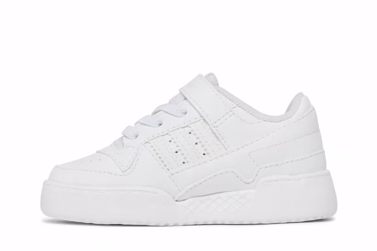 Adidas Forum Low J Triple White, view 4