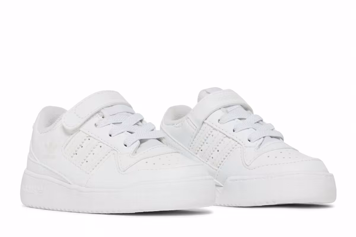Adidas Forum Low J Triple White, view 9