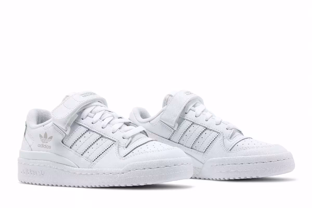 adidas Forum Low J Triple White, view 9