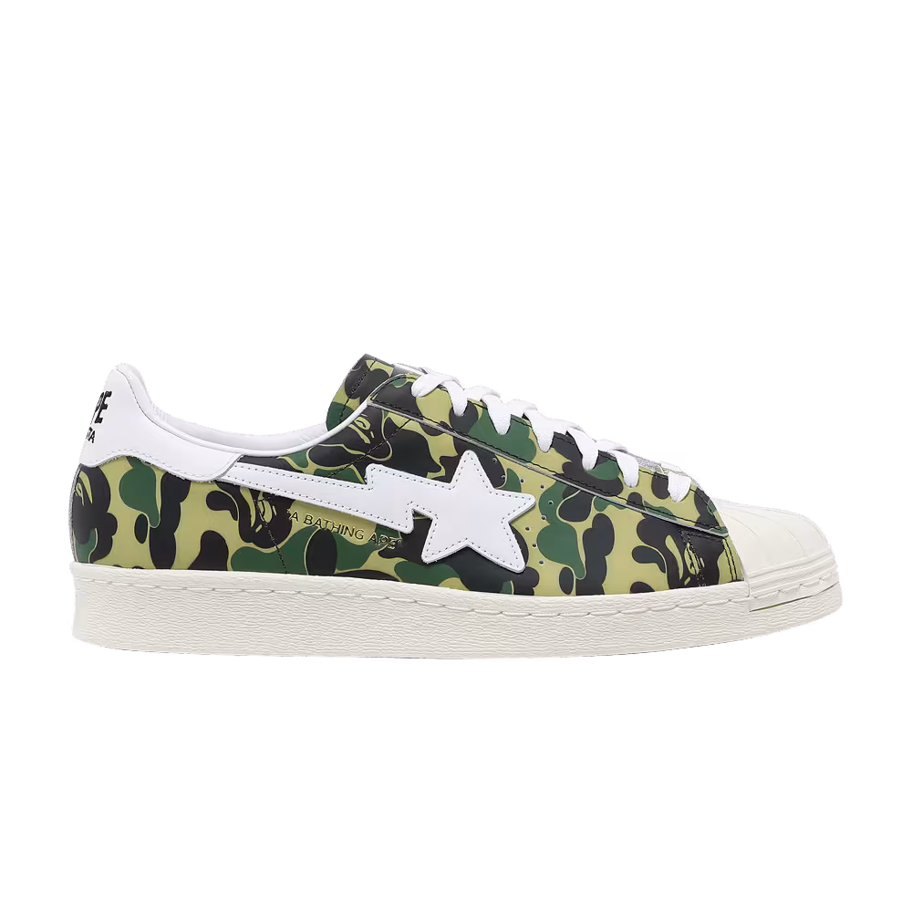 BAPE x adidas Superstar 80s ABC Camo