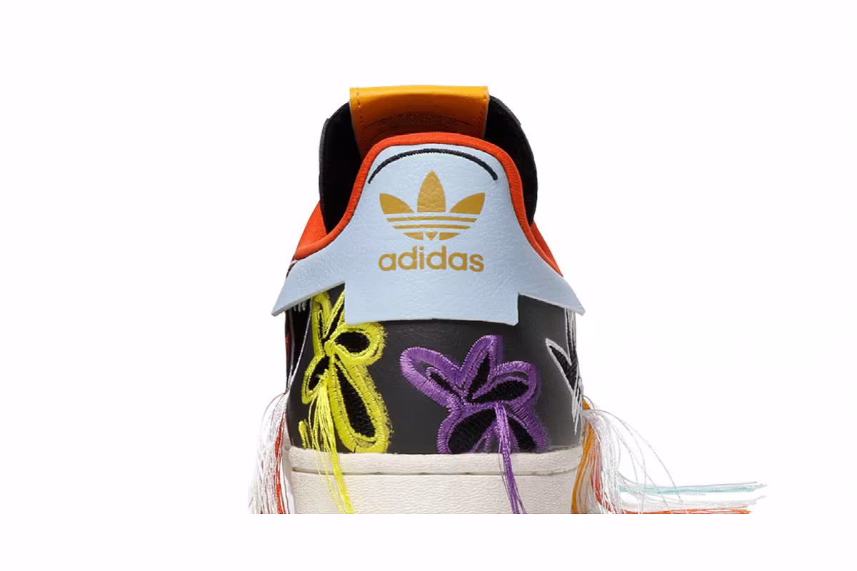 Sean Wotherspoon x adidas Superstar Super Earth - Black, view 8