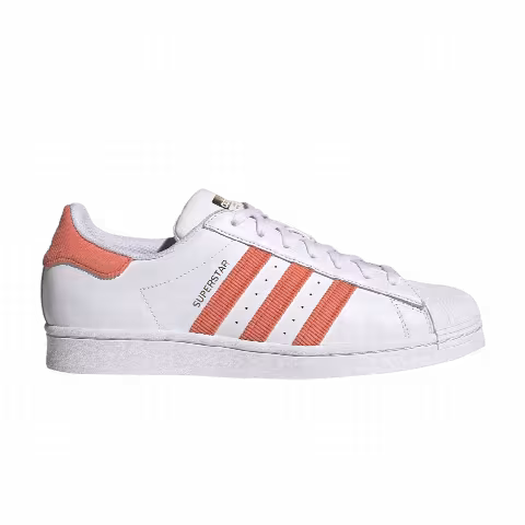 Adidas Superstar 'White True Orange'