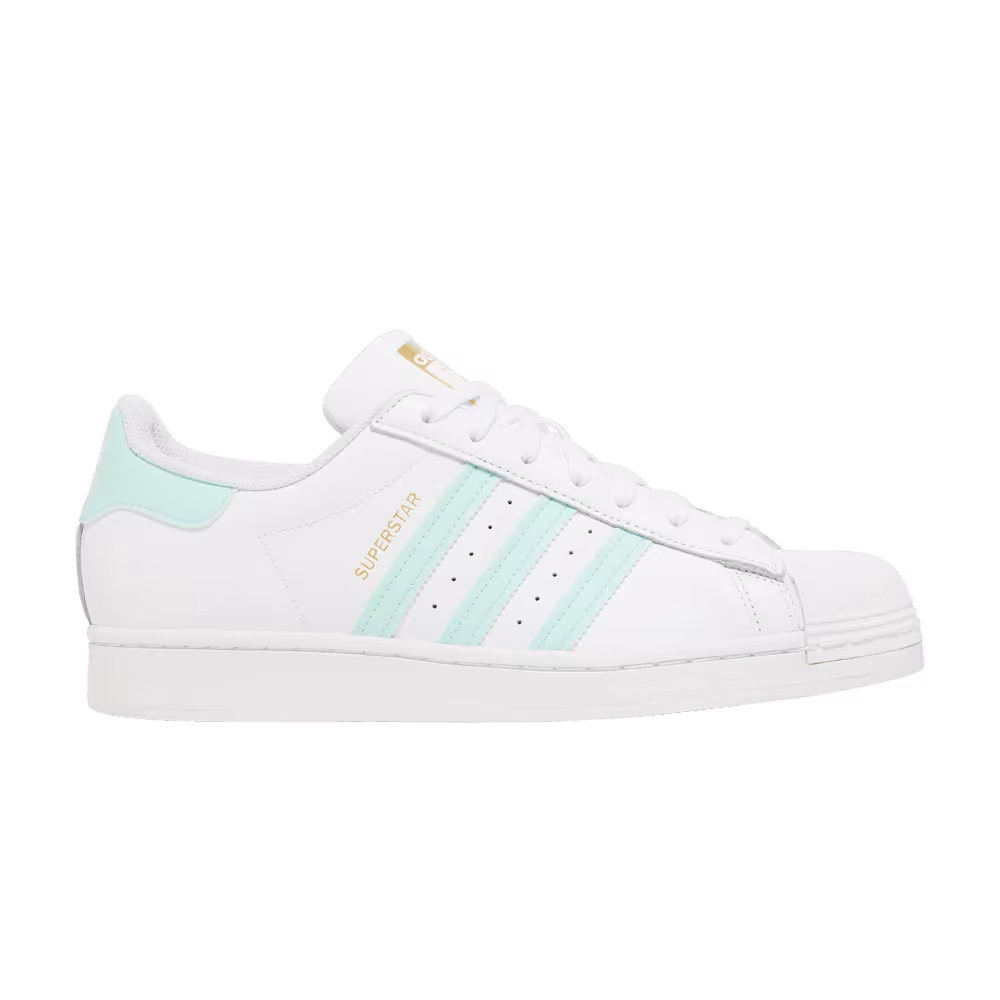 Adidas Superstar White Clear Mint