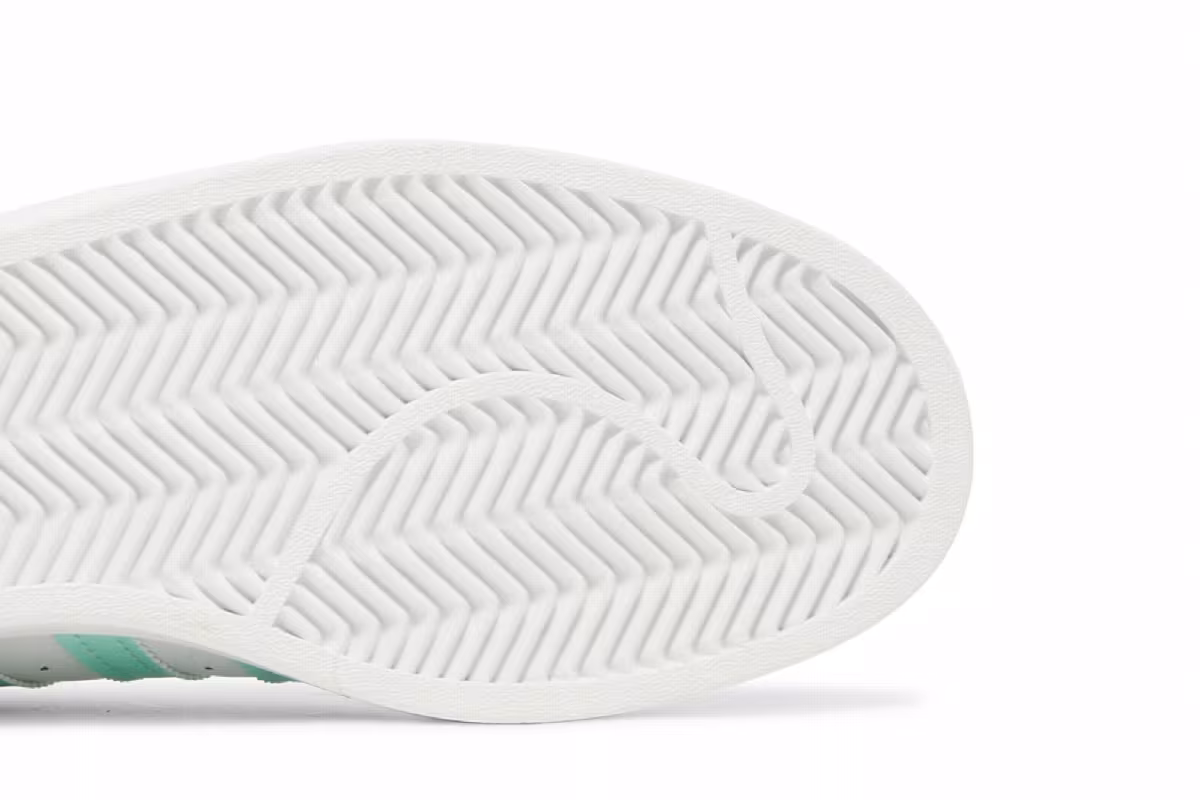 Adidas Superstar White Clear Mint, view 6