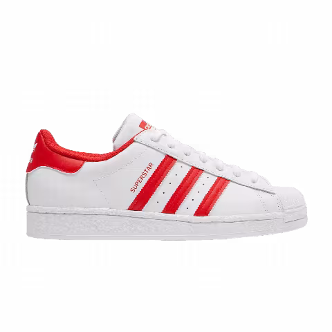 adidas Superstar 'White Vivid Red'