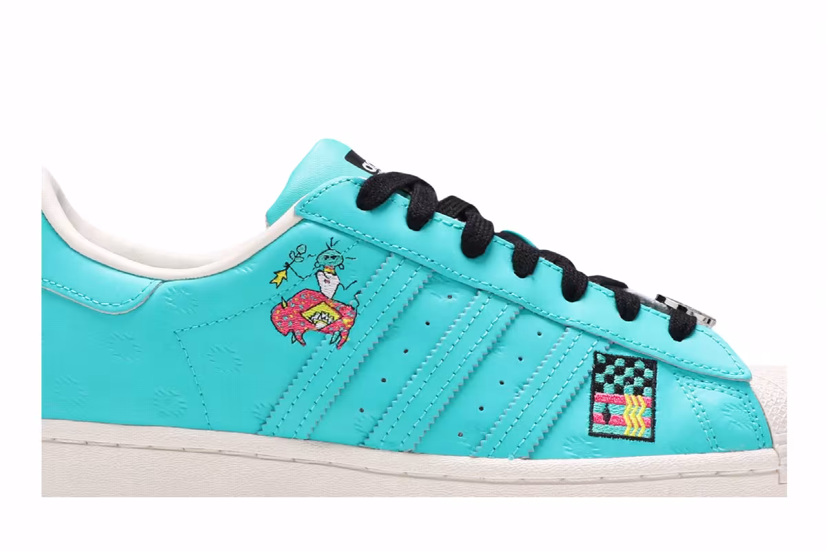 Arizona x adidas Superstar Have an Iced Day - Teal White, view 3
