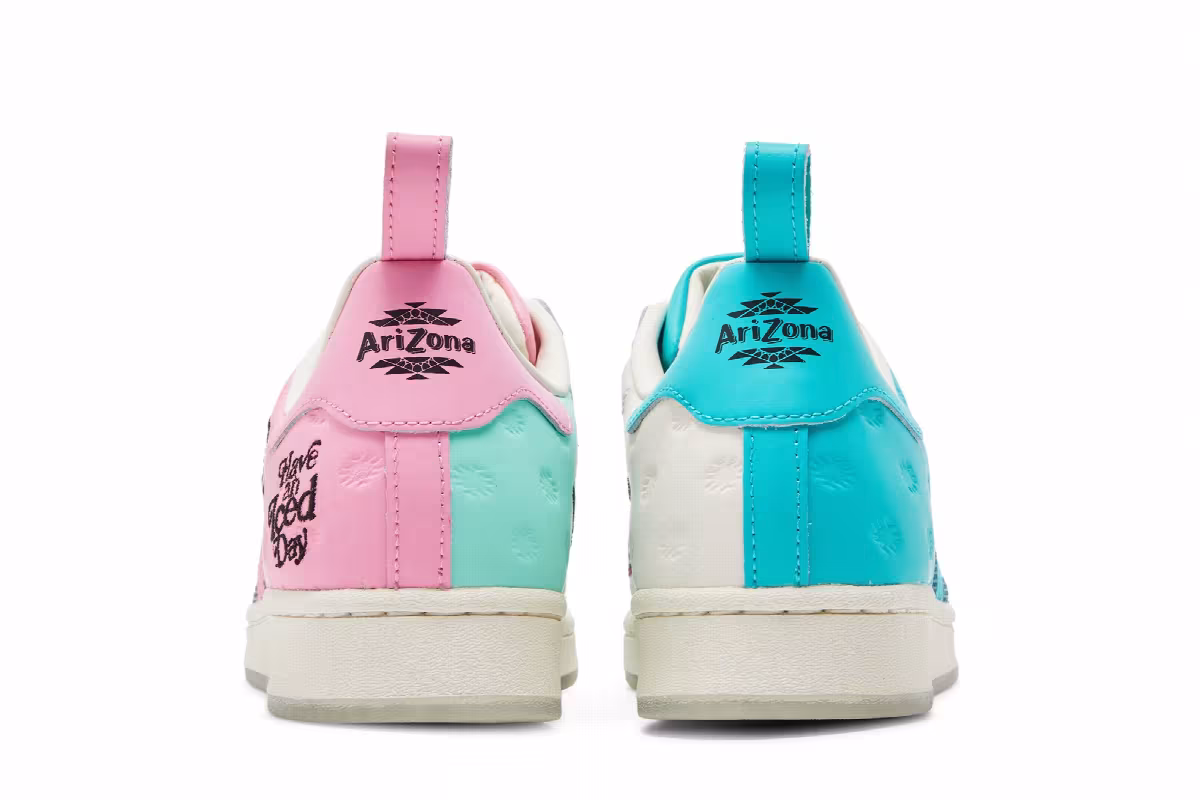 Arizona x adidas Superstar Have an Iced Day - Teal Yellow, view 7