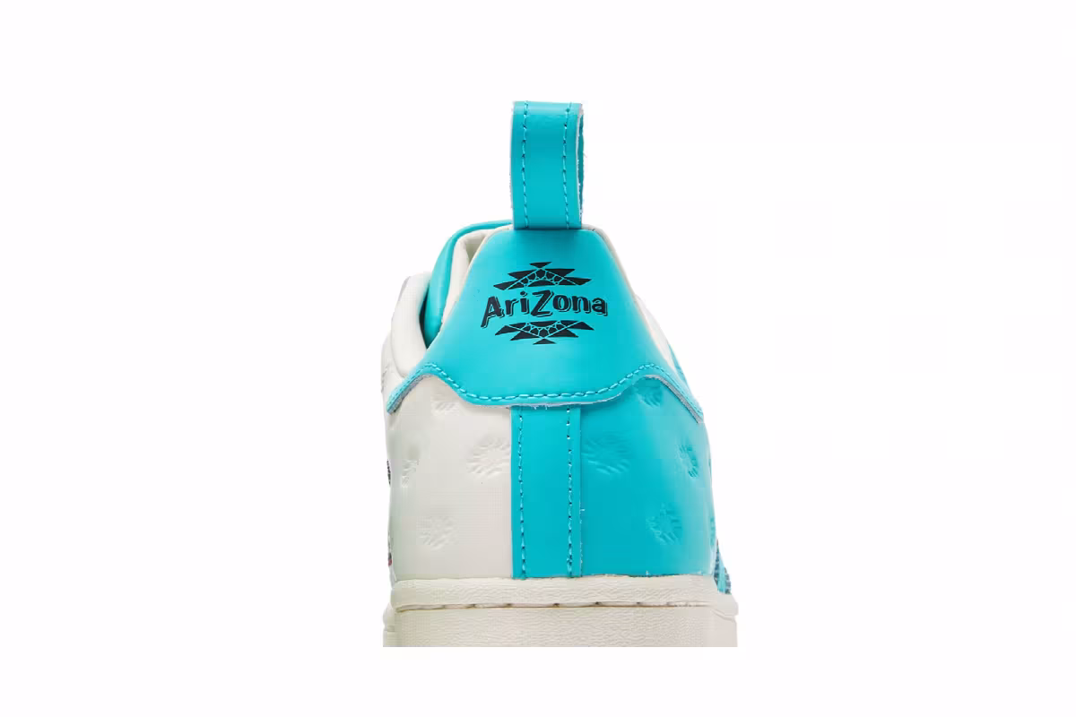 Arizona x adidas Superstar Have an Iced Day - Teal Yellow, view 8