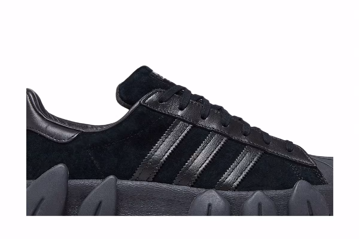 Angel Chen x adidas Superstar 80s Core Black, view 3