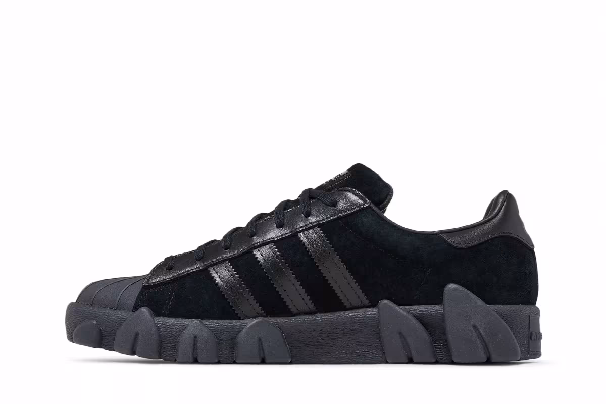 Angel Chen x adidas Superstar 80s Core Black, view 4