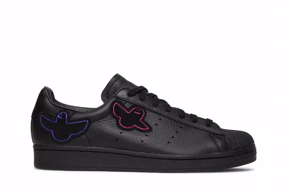 Mark Gonzales x adidas Superstar ADV Shmoo, view 2