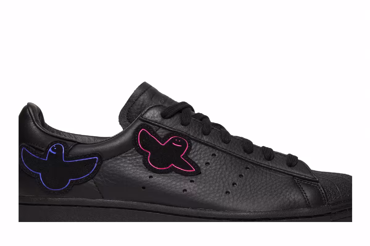 Mark Gonzales x adidas Superstar ADV Shmoo, view 3