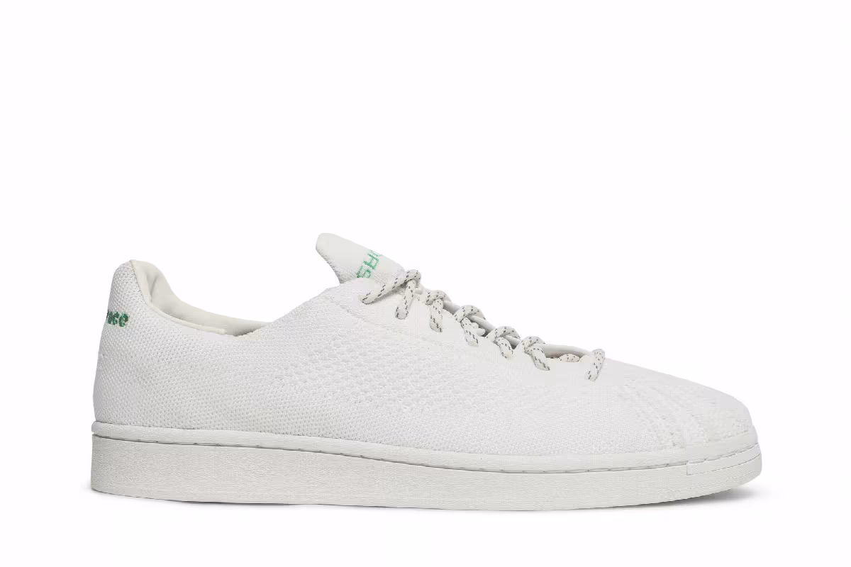 Pharrell x adidas Superstar Primeknit White, view 2