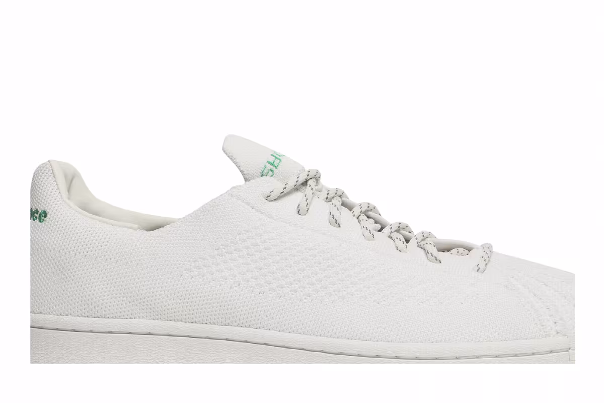Pharrell x adidas Superstar Primeknit White, view 3
