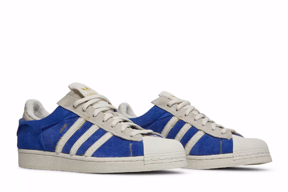 Henry Ruggs III x adidas Superstar WS2 Bold Blue, view 9