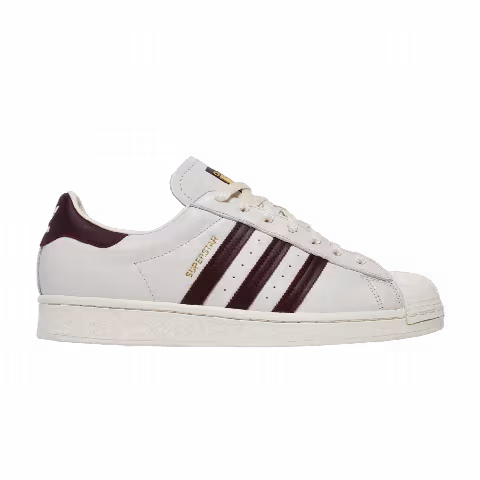 Adidas Superstar 'Off White Maroon'