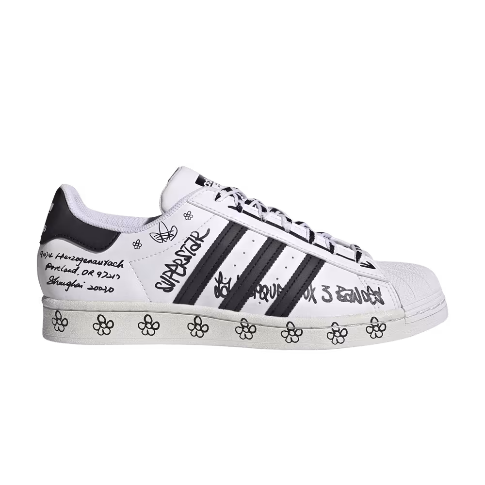 Adidas Superstar Sharpie Pack - Graffiti White Black