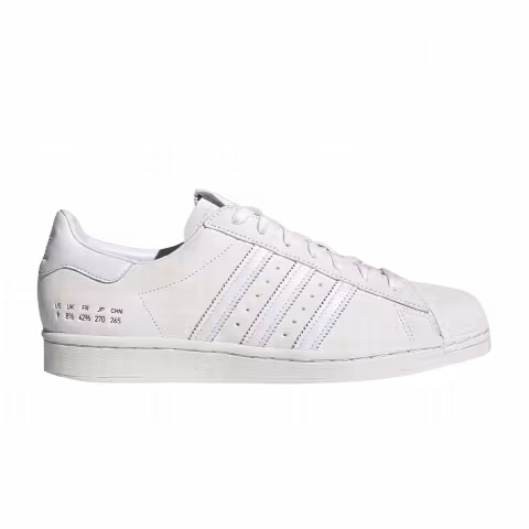 Adidas Superstar 'Size Tag - Off White'