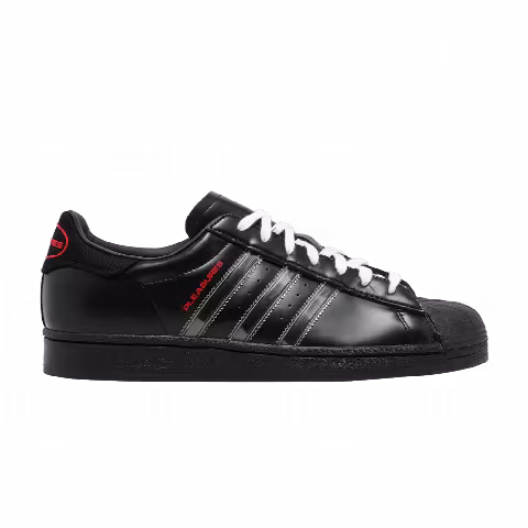Pleasures x adidas Superstar 'Black'