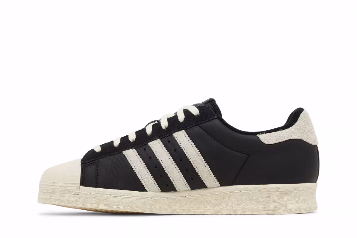 adidas Superstar 82 Black Cream White, view 4