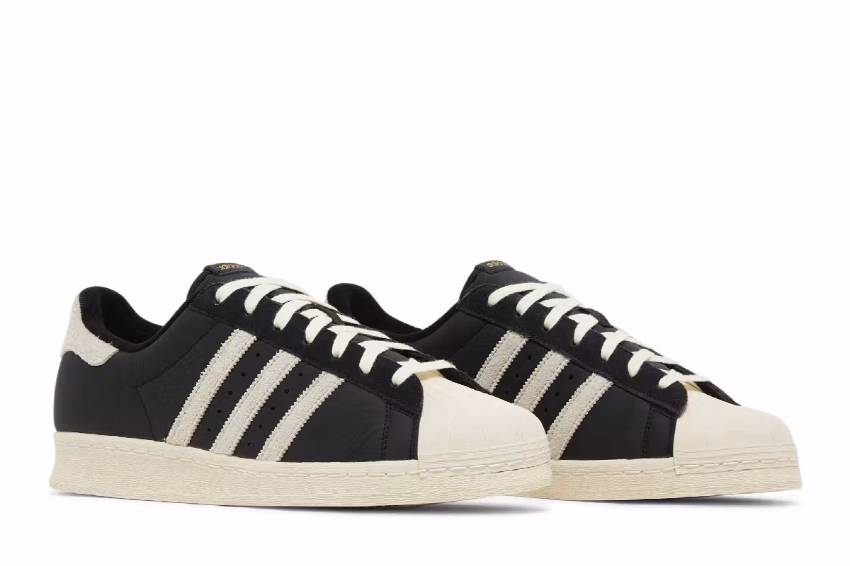 adidas Superstar 82 Black Cream White, view 9