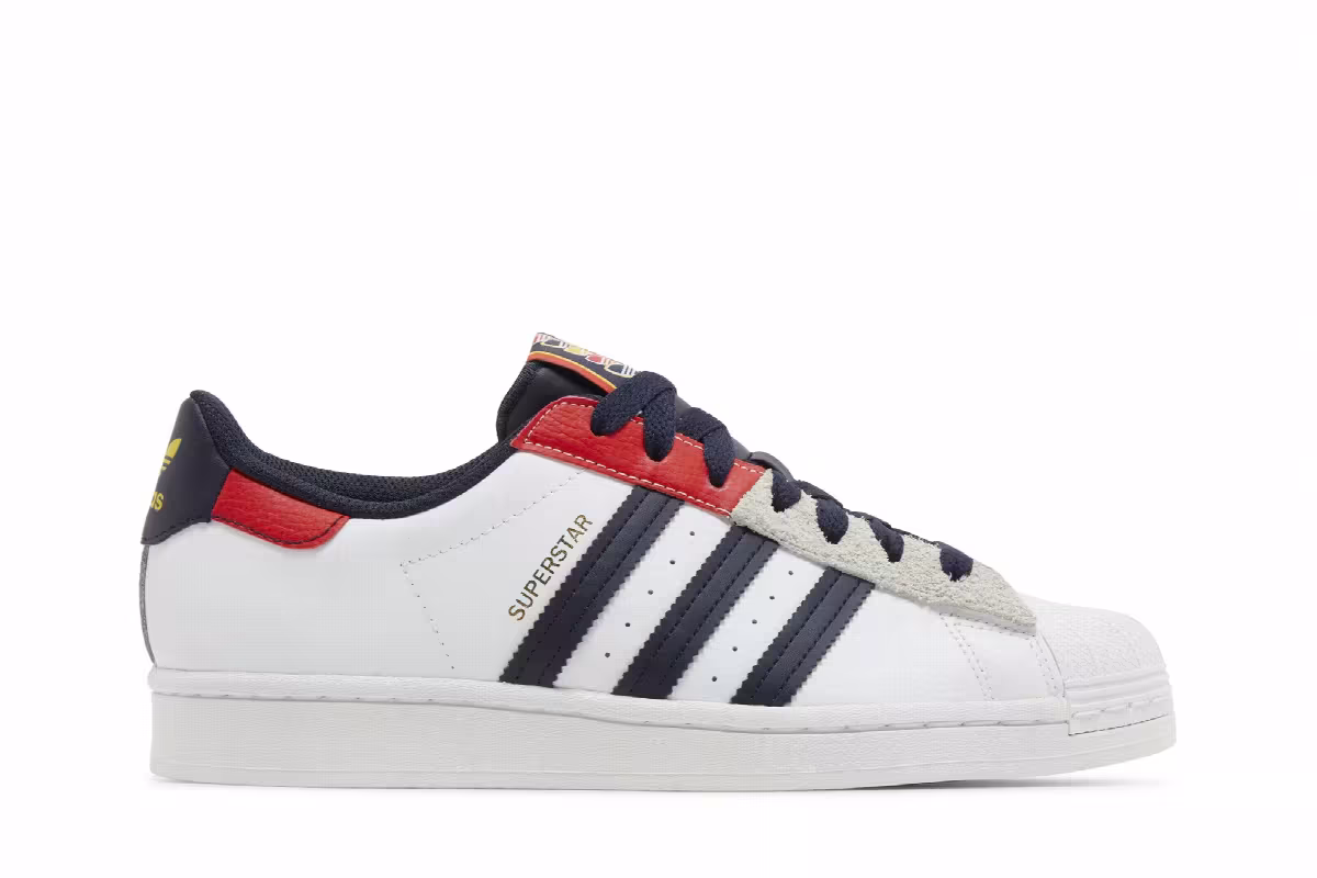 adidas Superstar Legend Ink Red, view 2