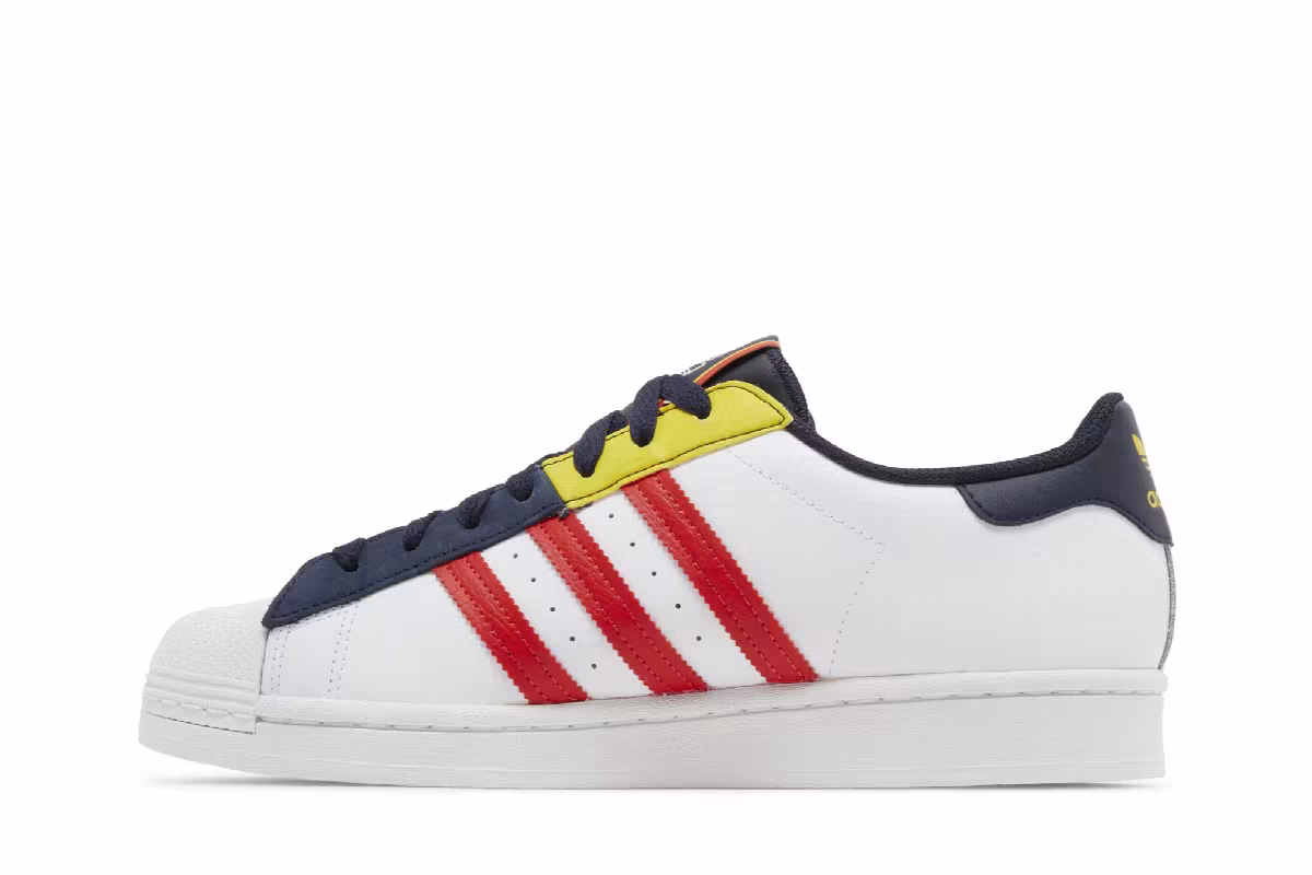 adidas Superstar Legend Ink Red, view 4