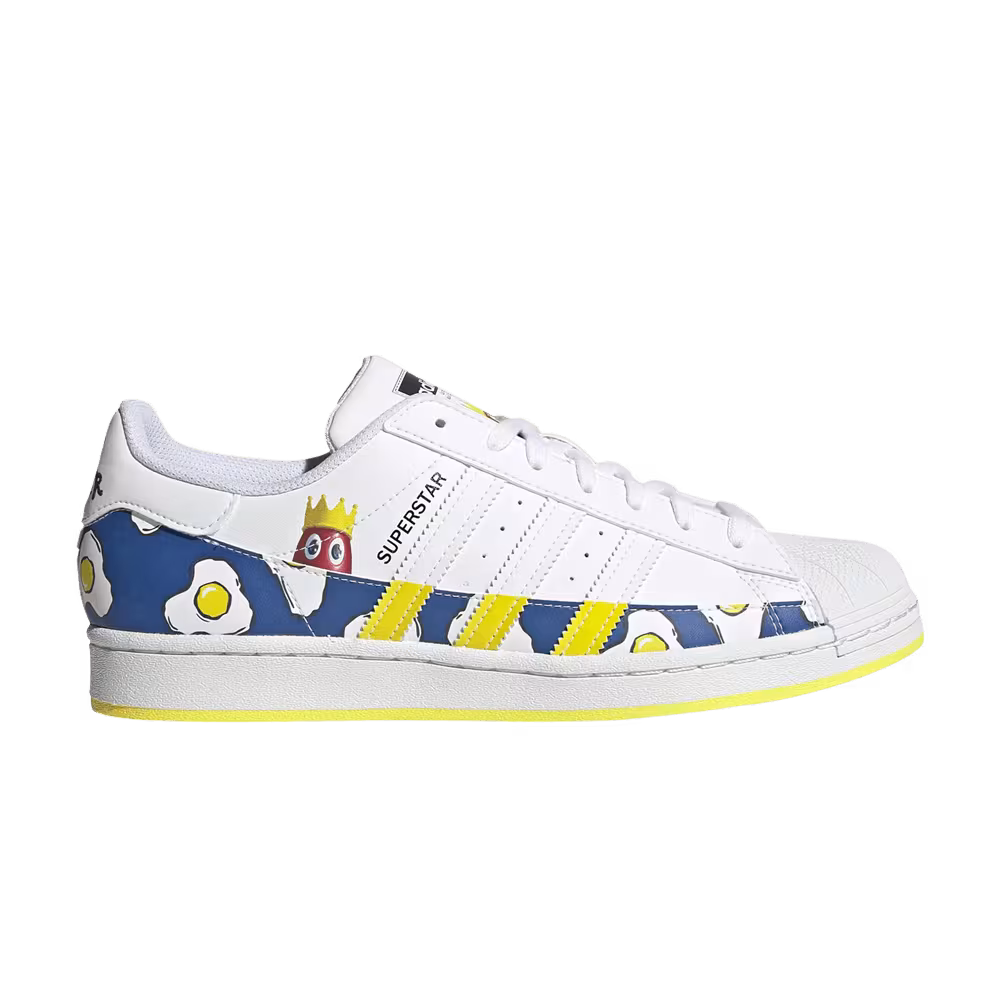 Philip Colbert x adidas Superstar Save The Lobster - Fried Eggs