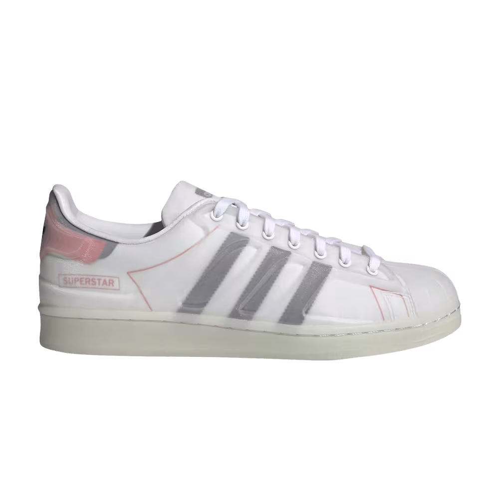 Adidas Superstar Futureshell White Semi Solar Red