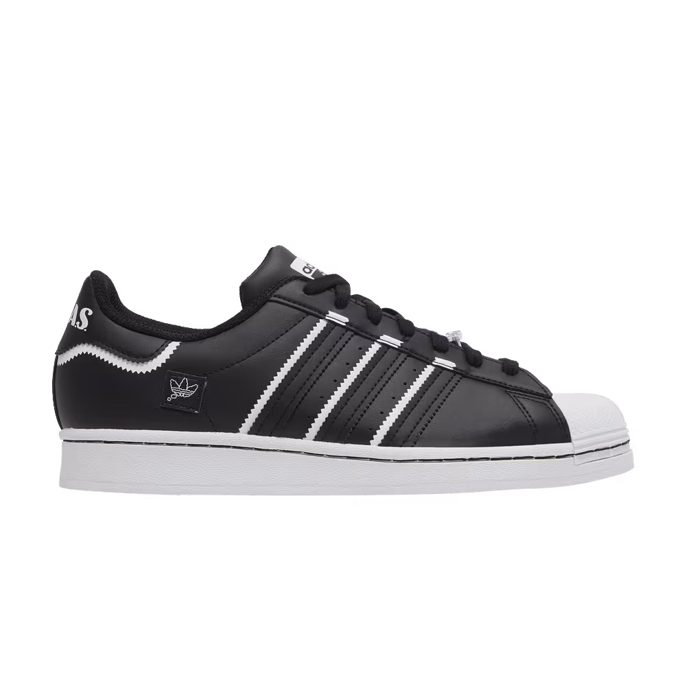 Adidas Superstar Black White