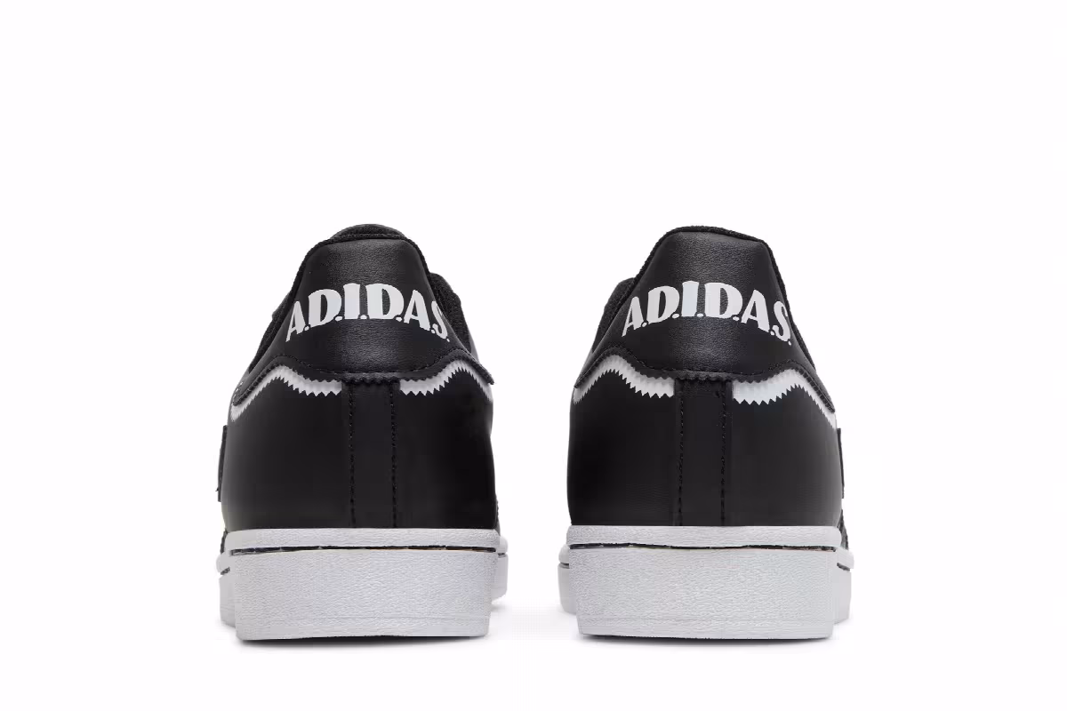 Adidas Superstar Black White, view 7