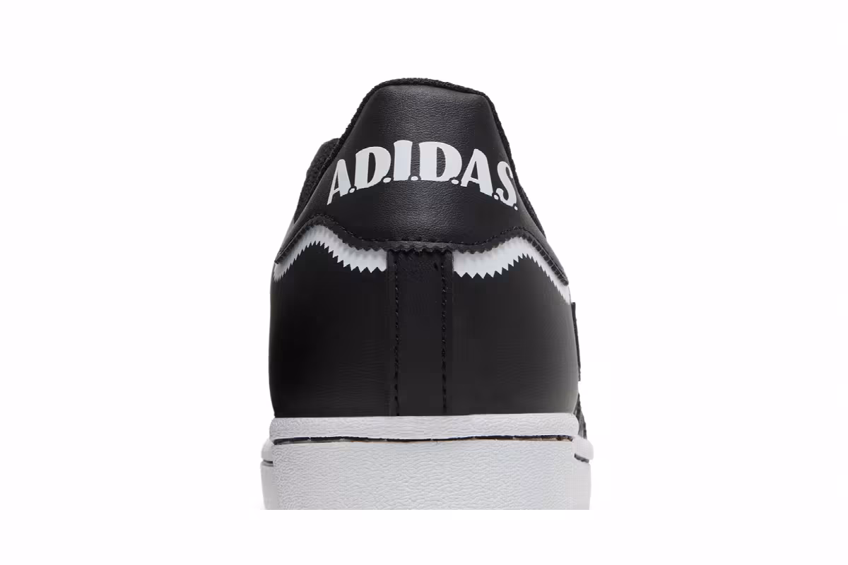 Adidas Superstar Black White, view 8