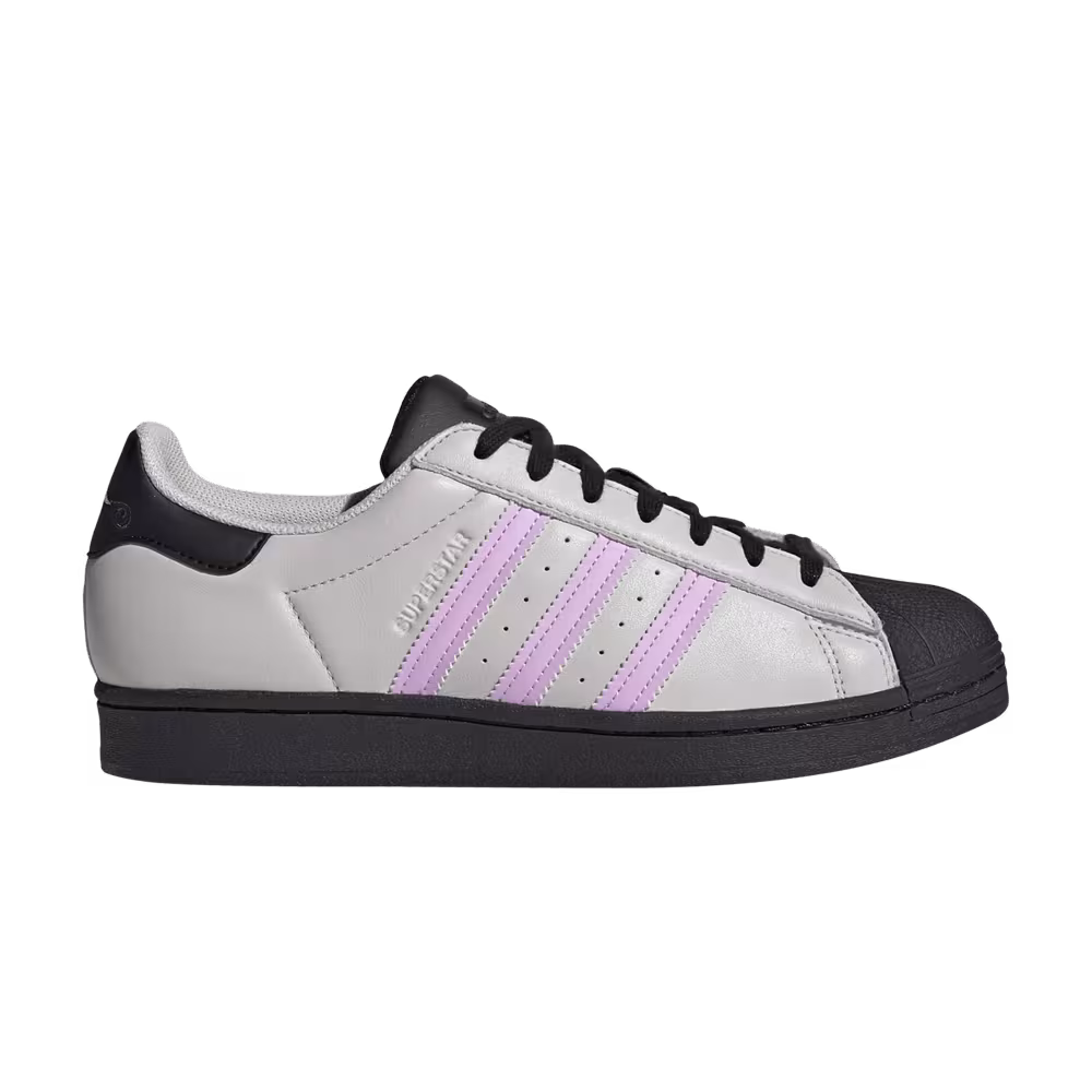 Adidas Superstar Grey Black Lilac