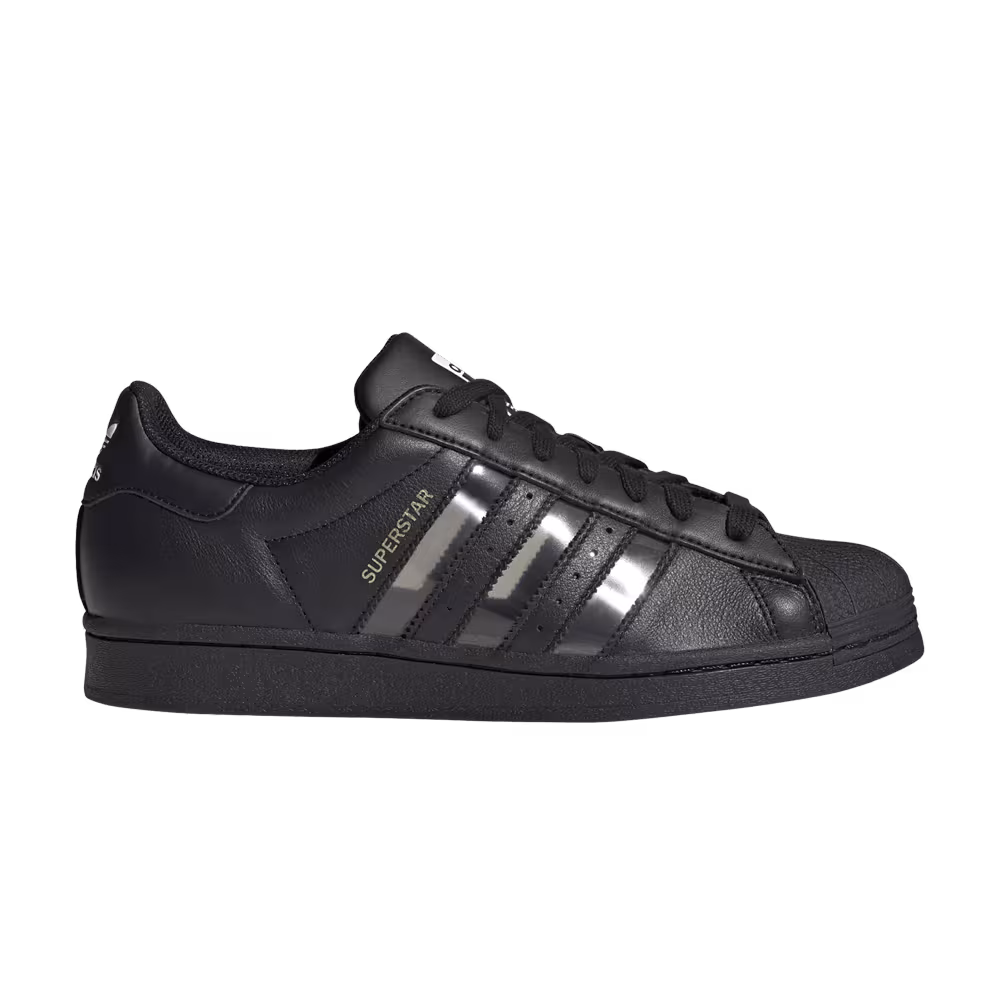 Adidas Superstar Black Transparent