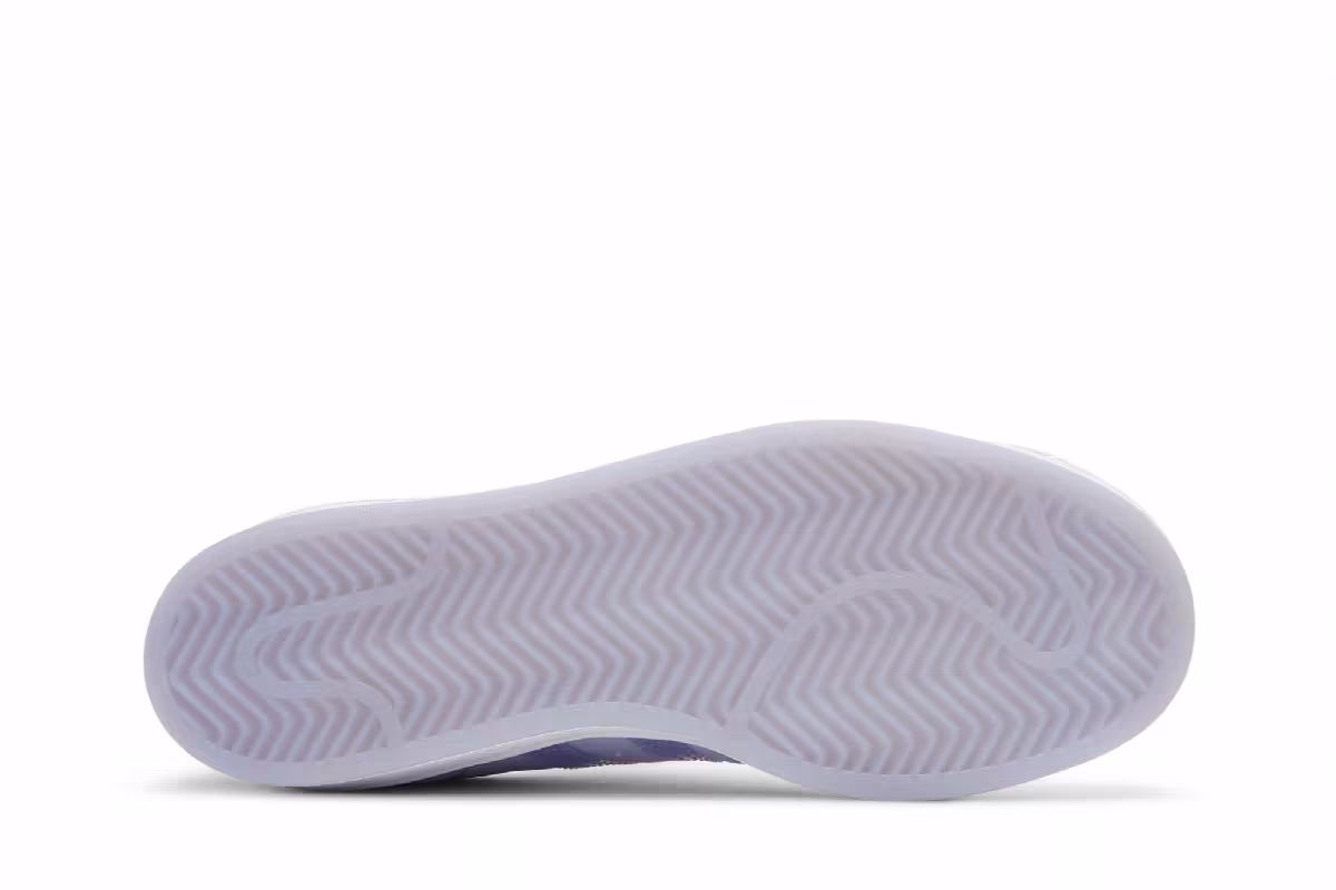 Adidas Women's Superstar Gradient Purple, view 5