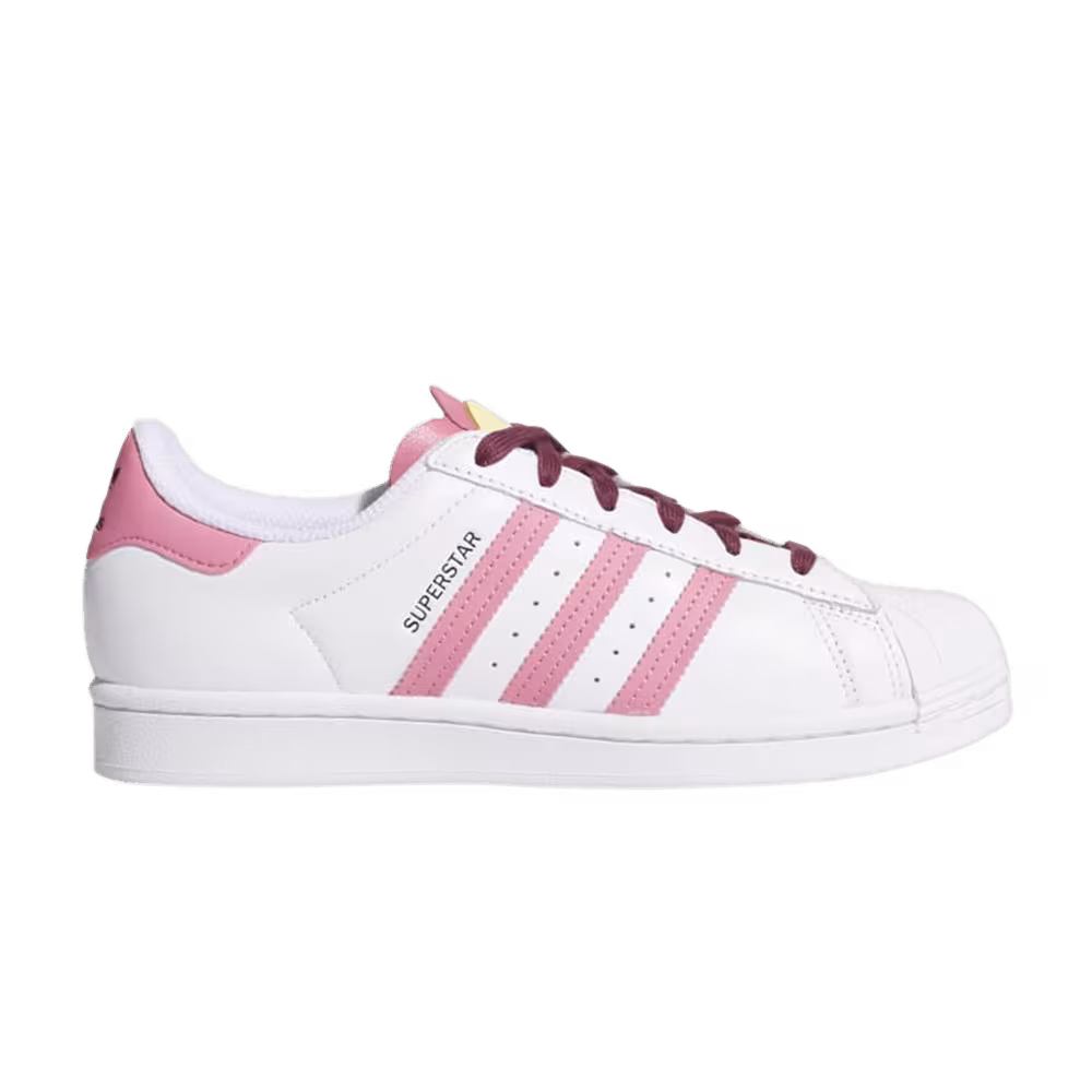 Adidas Women's Superstar White Rose Tone