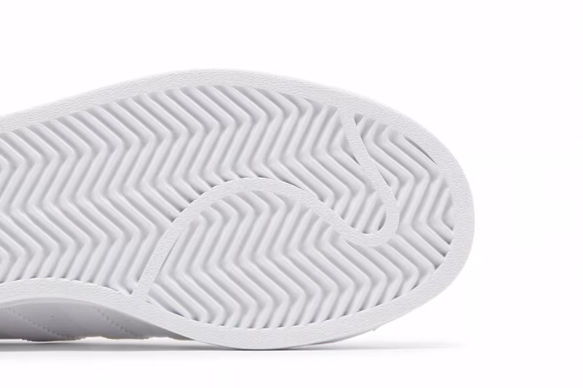 Adidas Superstar J White Sparkle, view 6