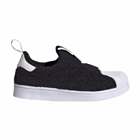 adidas Superstar 360 J 'Black Teddy Bear Fur'