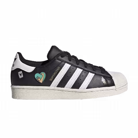 Adidas Superstar Big Kid 'Empowering Graphics - Black'