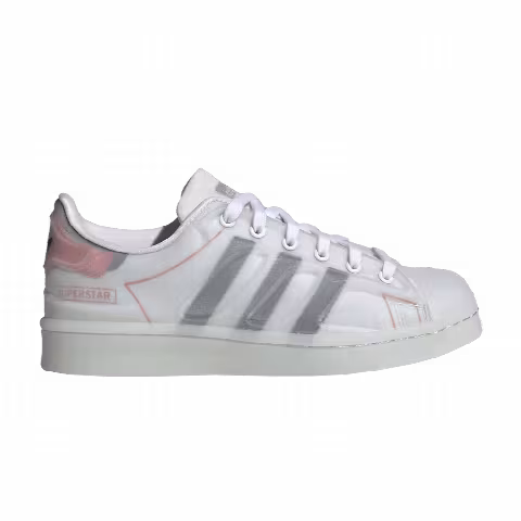 Adidas Superstar Futureshell J 'White Semi Solar Red'