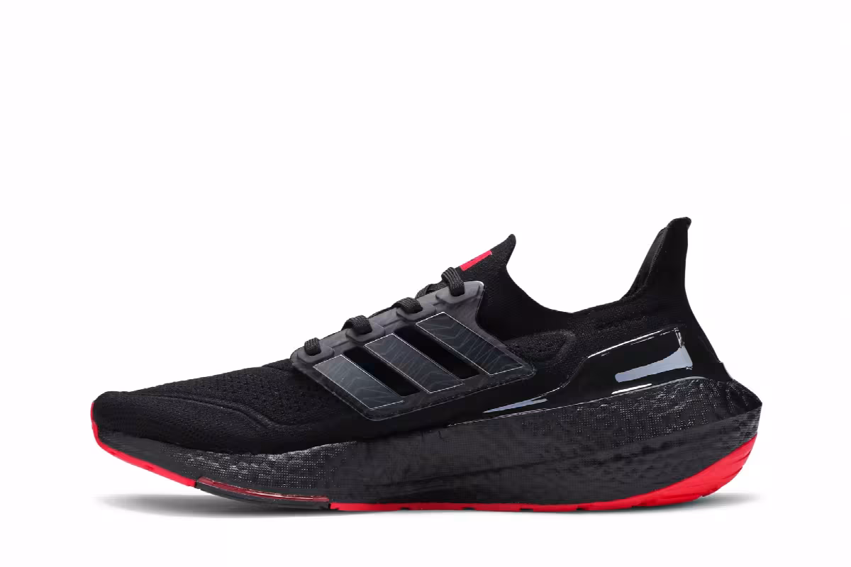 424 x Arsenal FC x adidas UltraBoost 21 Black Scarlet, view 4