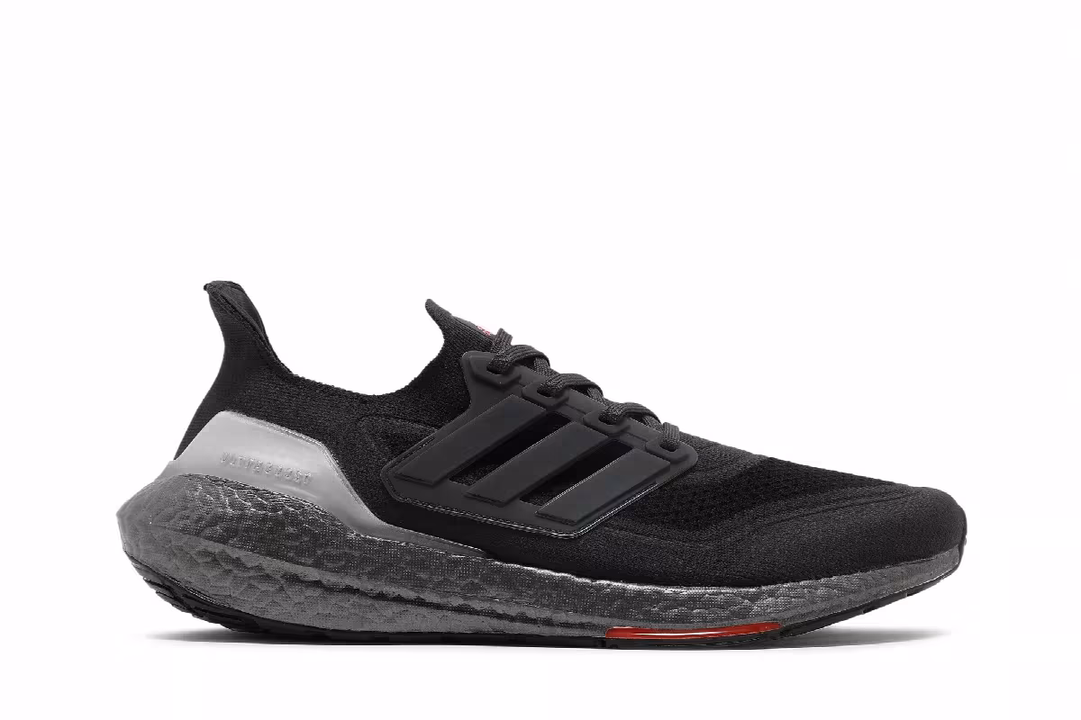adidas UltraBoost 21 Carbon Solar Red, view 2