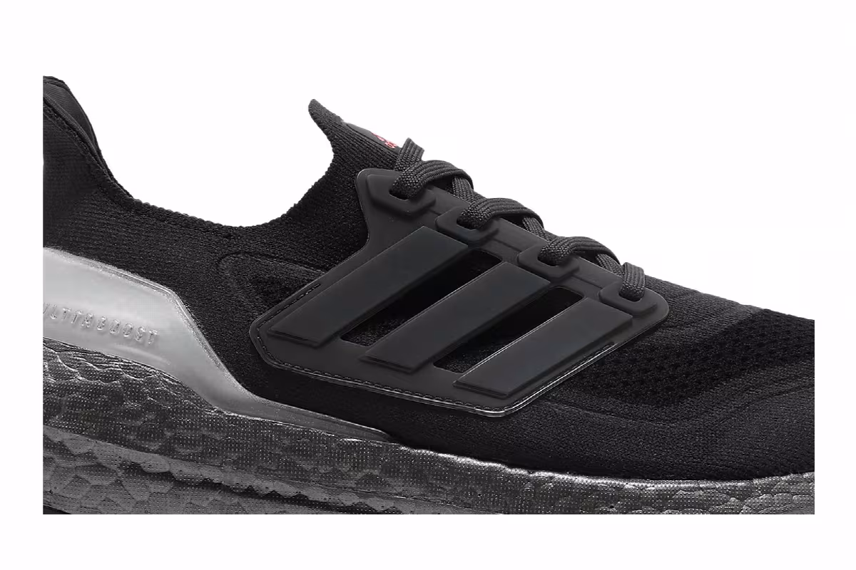 adidas UltraBoost 21 Carbon Solar Red, view 3