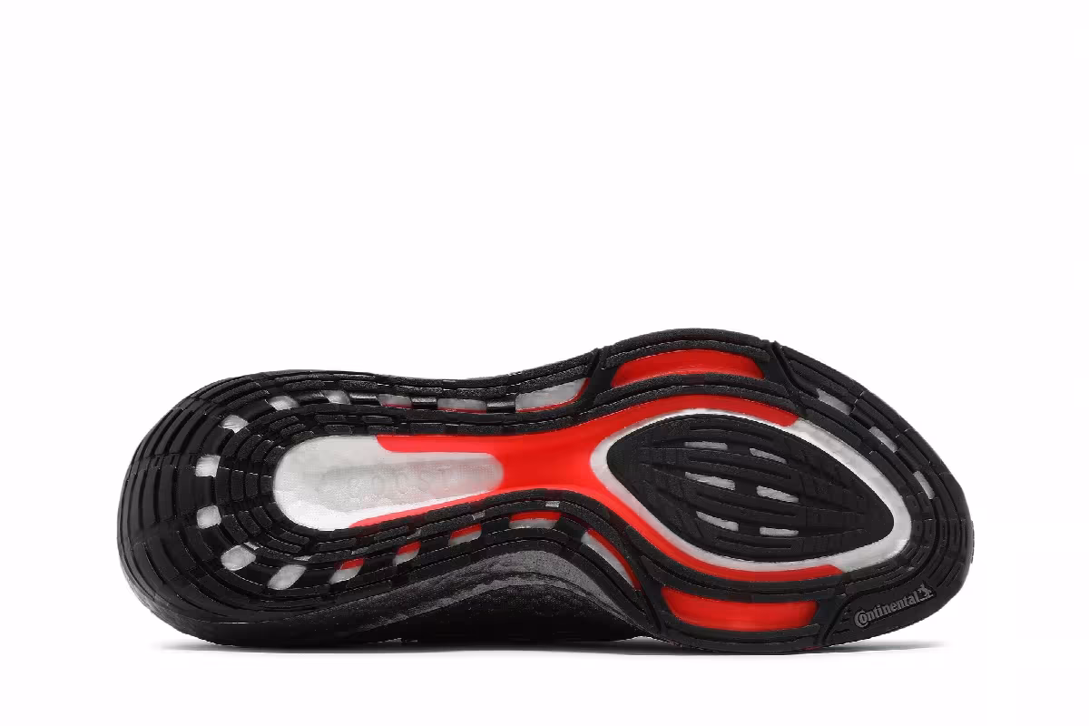 adidas UltraBoost 21 Carbon Solar Red, view 5
