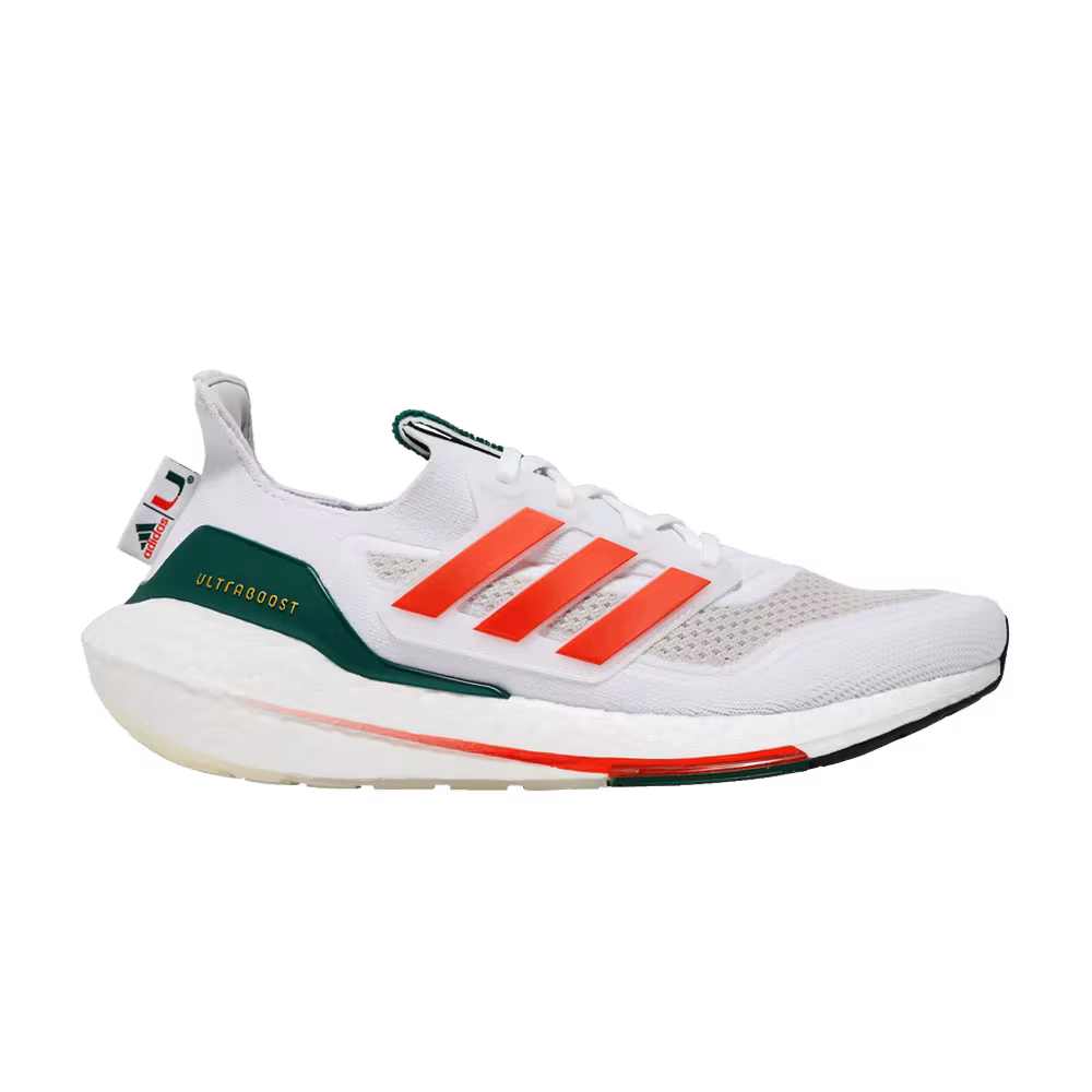 Adidas UltraBoost 21 NCAA Pack - Miami