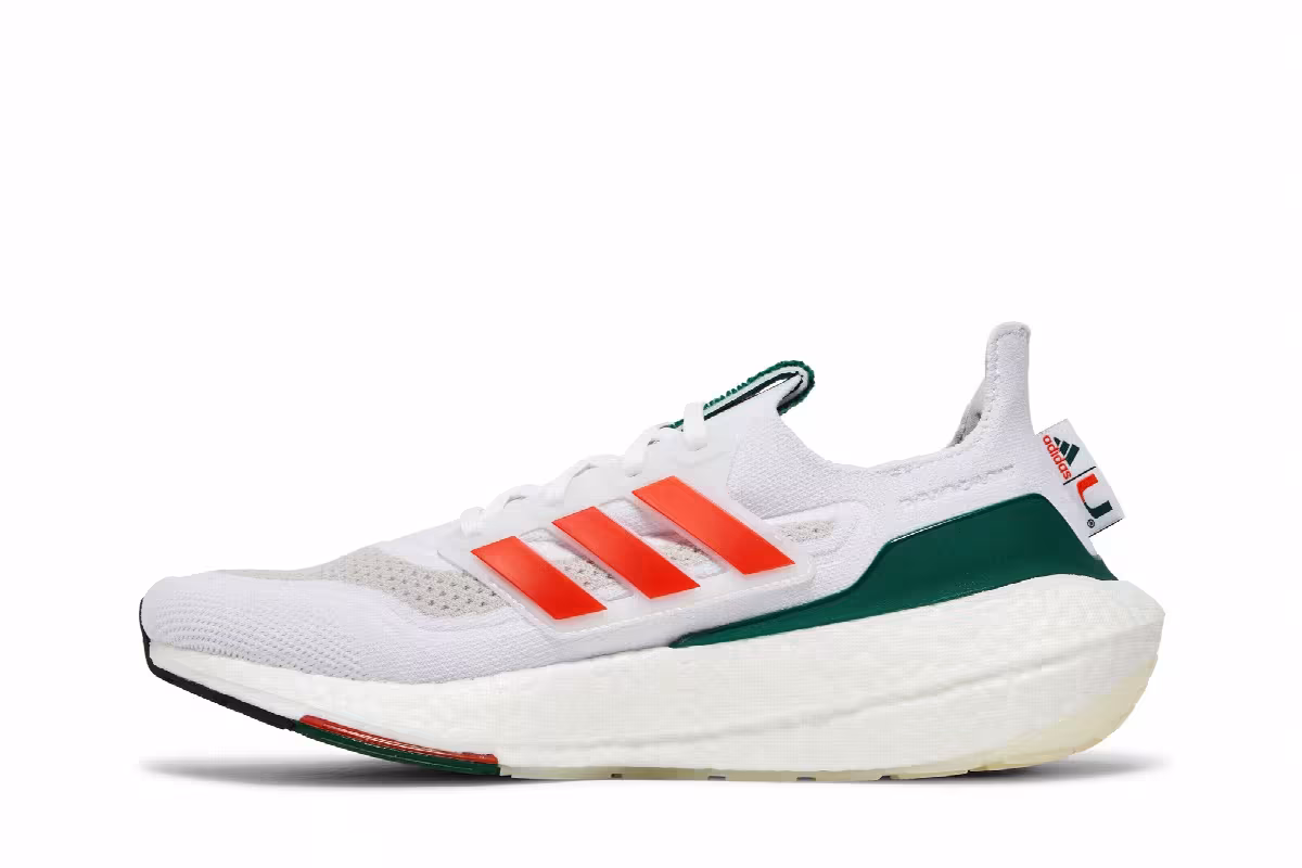 Adidas UltraBoost 21 NCAA Pack - Miami, view 4