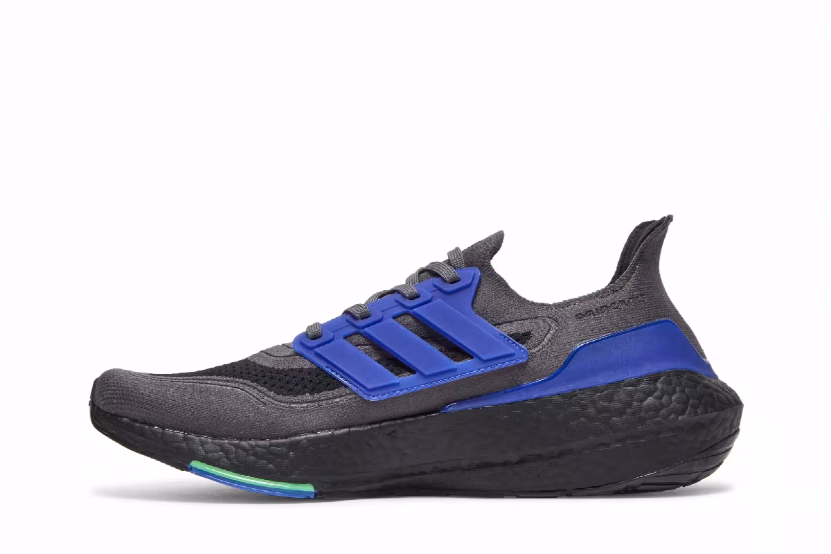 adidas UltraBoost 21 Grey Sonic Ink, view 4