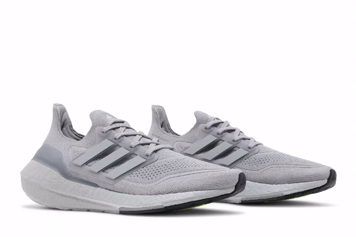 Adidas UltraBoost 21 Halo Silver, view 9